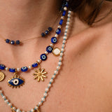 Pendentif fleur de marguerite 18.5x16.5mm