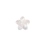 Pendentif fleur en nacre naturelle 17mm