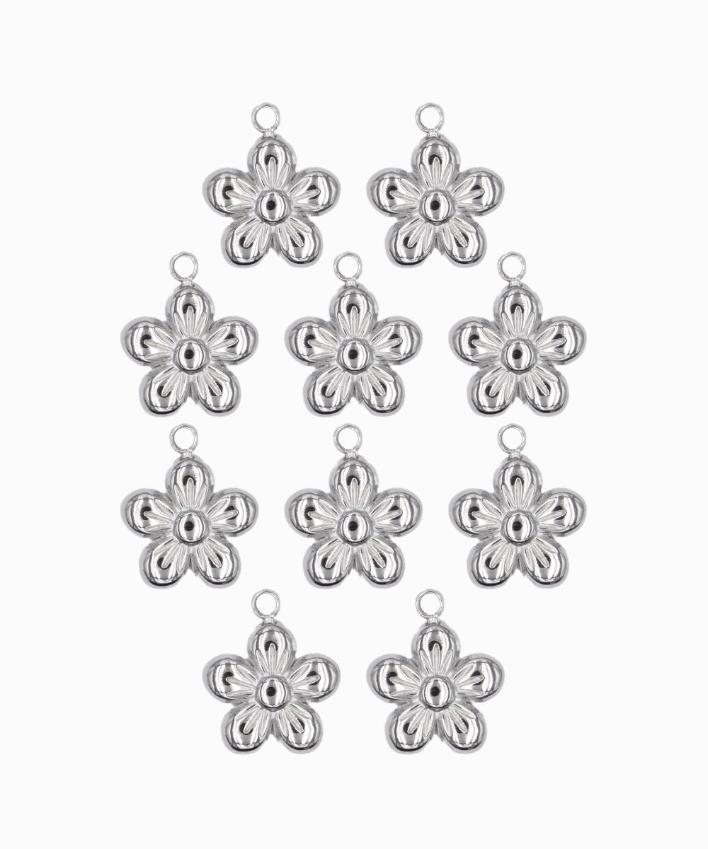 Pendentif fleur sakura 11.50x11mm