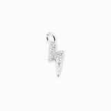 Pendentif foudre strass 16x6mm