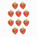 Pendentif fraise 9x9 mm