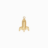 Pendentif fusée 12x12mm