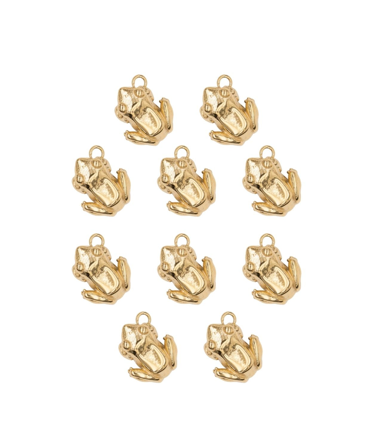 Pendentif grenouille 12.5x10mm