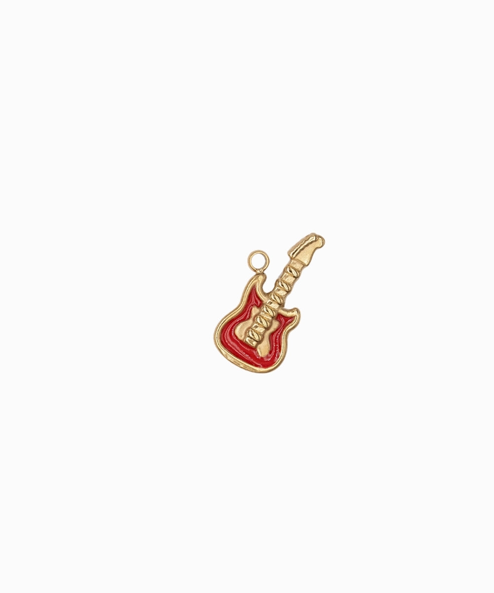 Pendentif guitare 17x8 mm