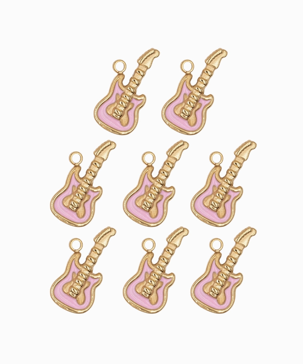 Pendentif guitare 17x8 mm