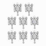 Pendentif homard strass 16.5x12mm