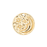 Pendentif médaille Lune étoile 28mm