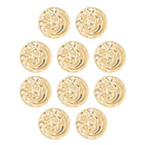 Pendentif médaille Lune étoile 28mm