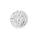 Pendentif médaille Lune étoile 28mm