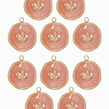 Pendentif médaille Papillon 14mm