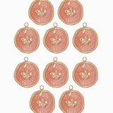 Pendentif médaille Papillon 14mm