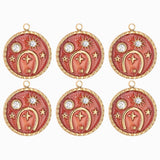 Pendentif médaille astronomie strass 16.50mm