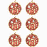 Pendentif médaille astronomie strass 16.50mm