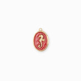 Pendentif médaille dragon de mer 18x14mm