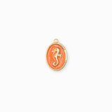 Pendentif médaille dragon de mer 18x14mm