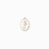 Pendentif médaille dragon de mer 18x14mm