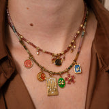 Pendentif médaille love 12mm - Lot mélangé