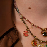 Pendentif médaille love 12mm