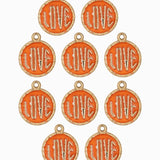 Pendentif médaille love 13mm