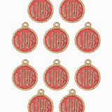 Pendentif médaille love 13mm