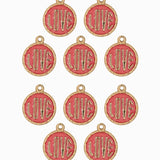 Pendentif médaille love 13mm