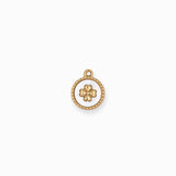 Pendentif médaille trèfle 12.50mm