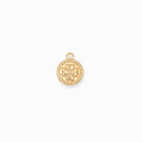 Pendentif médaille trèfle 13.10mm