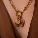 Pendentif médaille trèfle 13.10mm