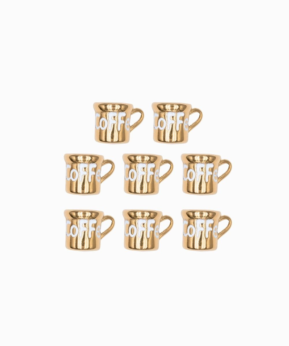 Pendentif mug CoFFee 10x14mm