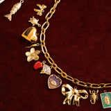 Pendentif noeud 10x14mm