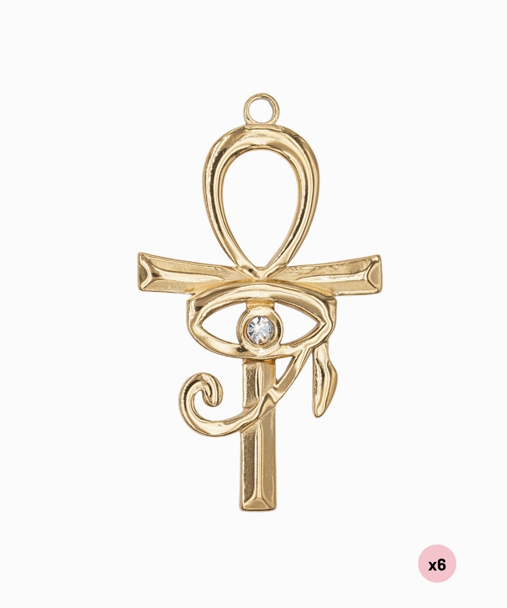 Pendentif oeil égypte 41x26mm