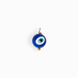 Pendentif oeil en verre 8x8mm