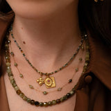 Pendentif oval fleur 16.50x12mm - Lot mélangé