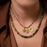 Pendentif oval fleur 16.50x12mm - Lot mélangé