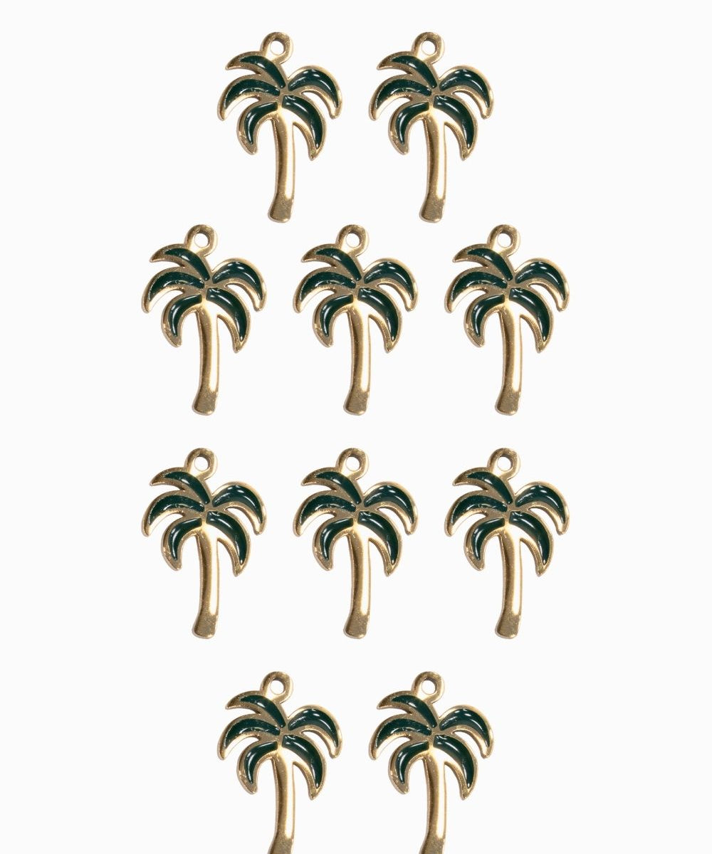 Pendentif palmier 13x9.5mm