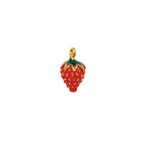 Pendentif petite fraise 15x9mm