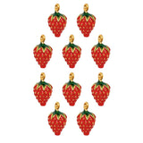Pendentif petite fraise 15x9mm