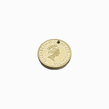 Pendentif pièce de monnaie 15mm