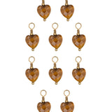 Pendentif pierre fines coeur 8x8.5mm