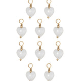 Pendentif pierre fines coeur 8x8.5mm