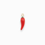 Pendentifs piment 18x5mm