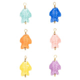 Pendentif poisson rascasse 20x15 mm - Lot Mélangé