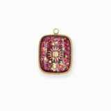Pendentif rectangle soleil 17.30x14.90mm