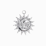 Pendentifs Soleil 30x25mm
