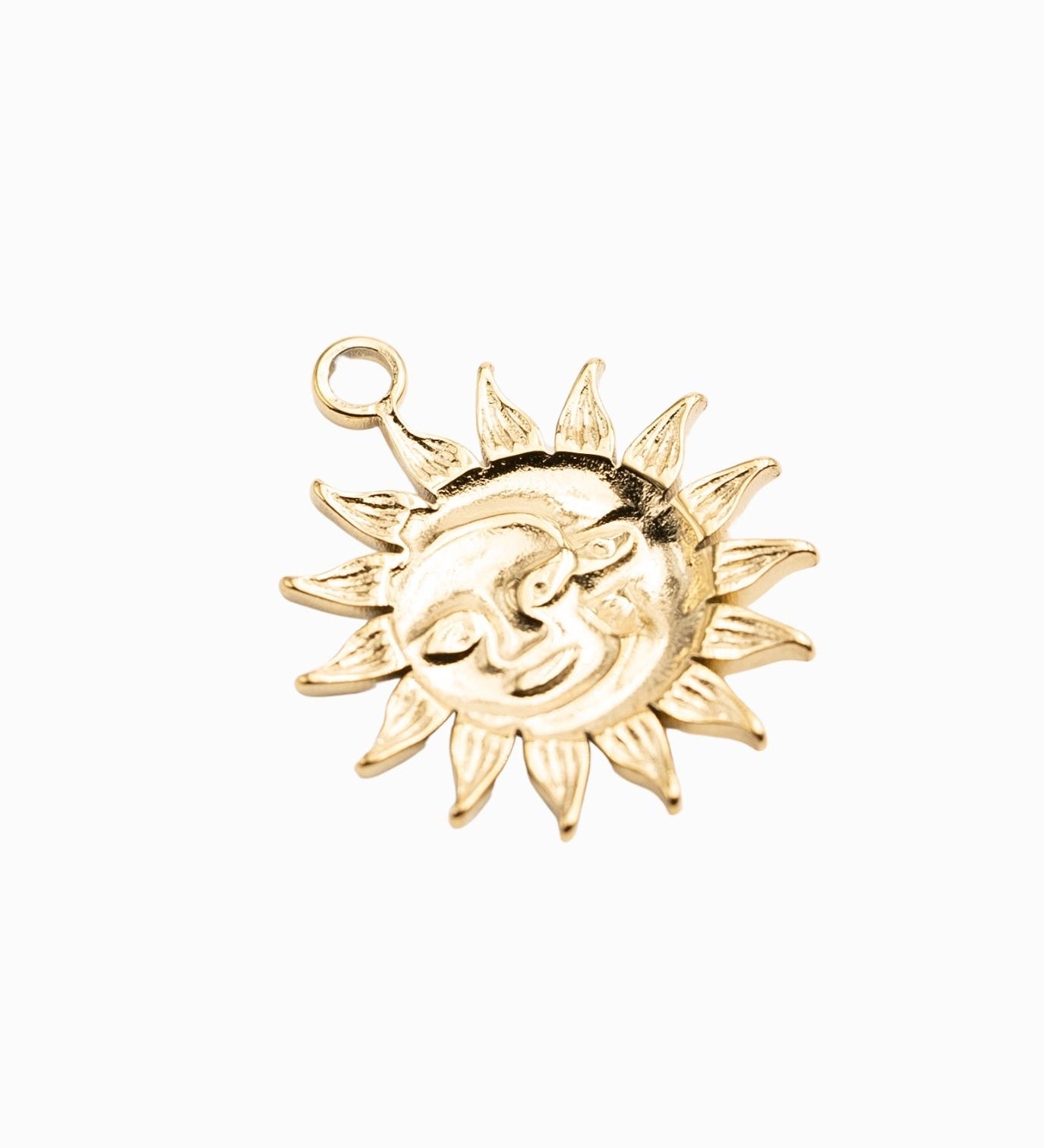 Pendentifs Soleil 30x25mm