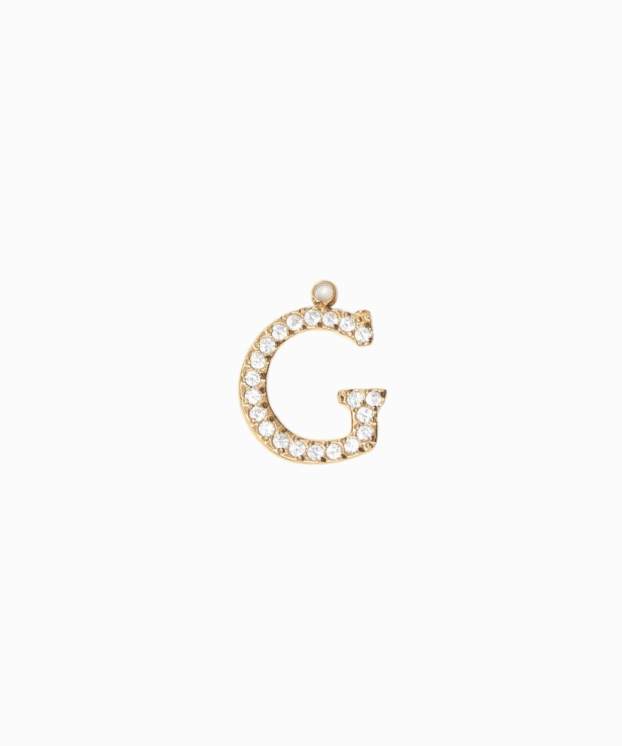Pendentifs alphabet A-Z 12mm