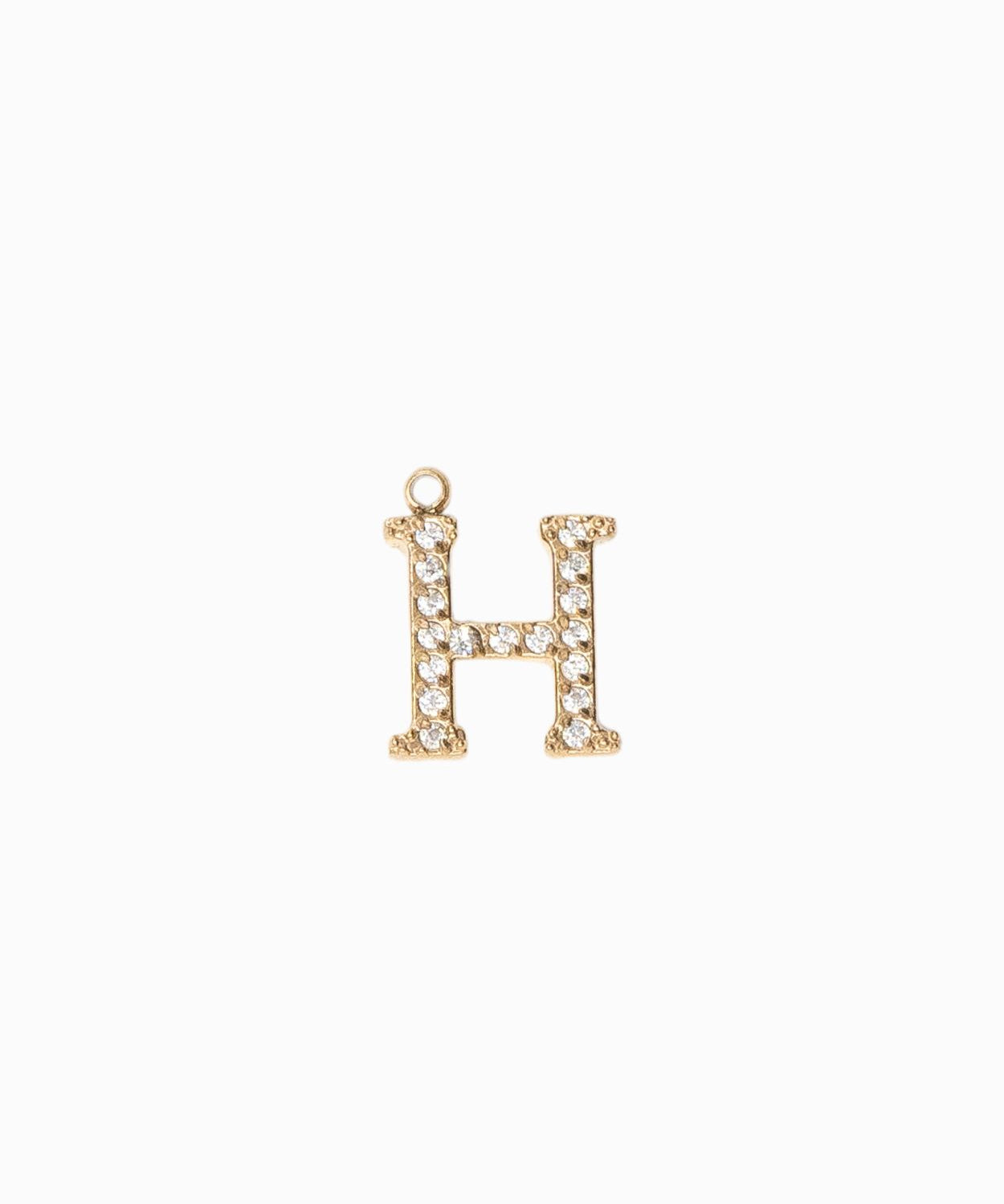 Pendentifs alphabet A-Z 12mm