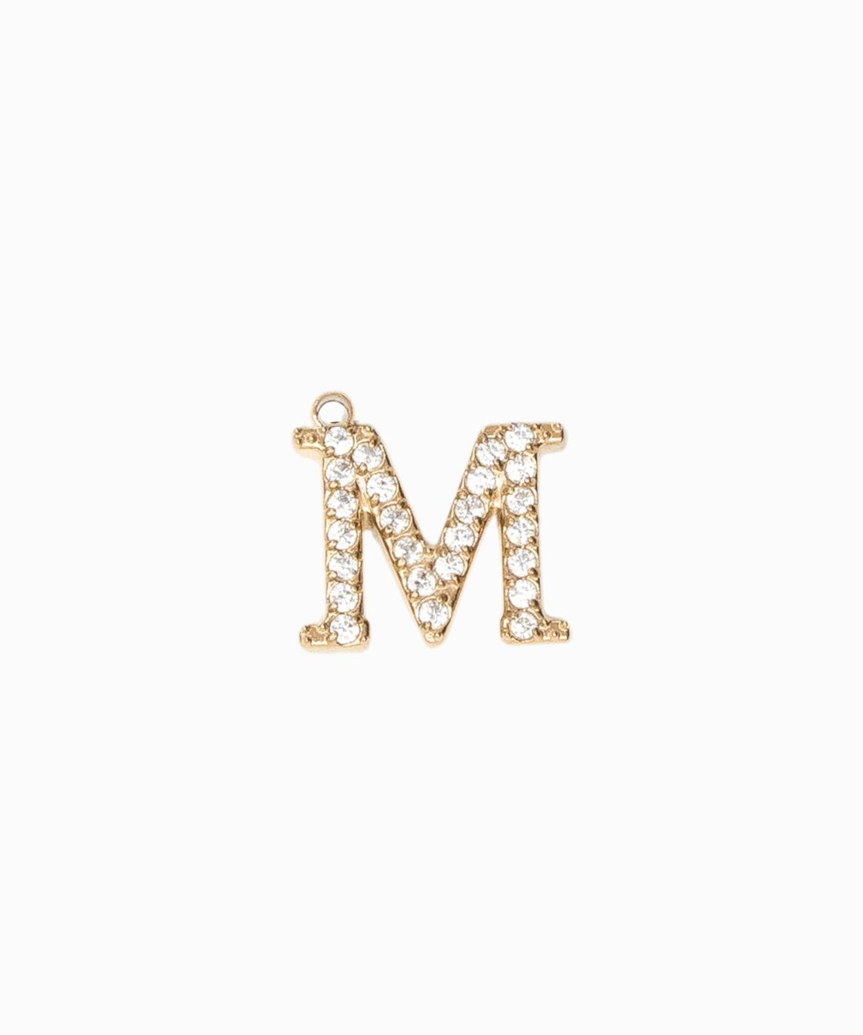 Pendentifs alphabet A-Z 12mm