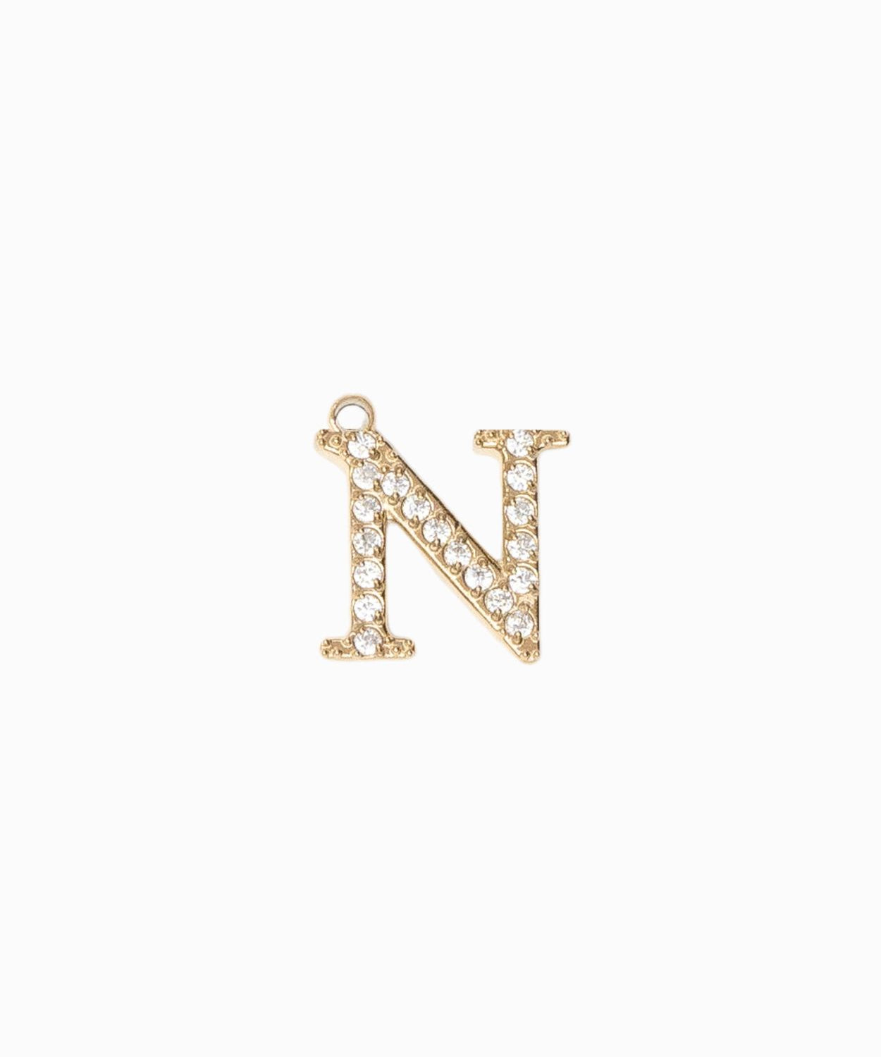 Pendentifs alphabet A-Z 12mm