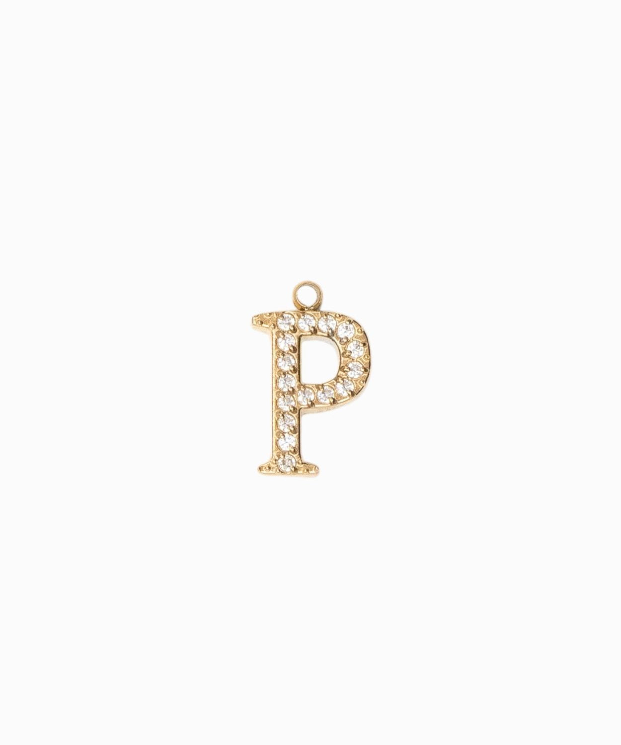 Pendentifs alphabet A-Z 12mm